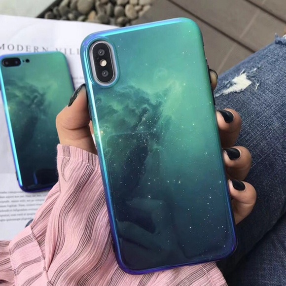 *NEW iPhone XS/X Glossy Galaxy Star Case - Picture 4 of 6